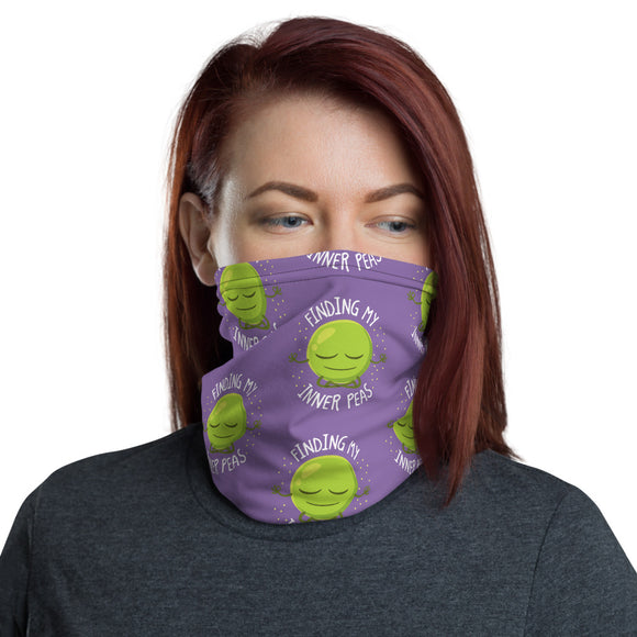 Finding My Inner Peas - Washable and Reusable Face Mask - FP61B-FM