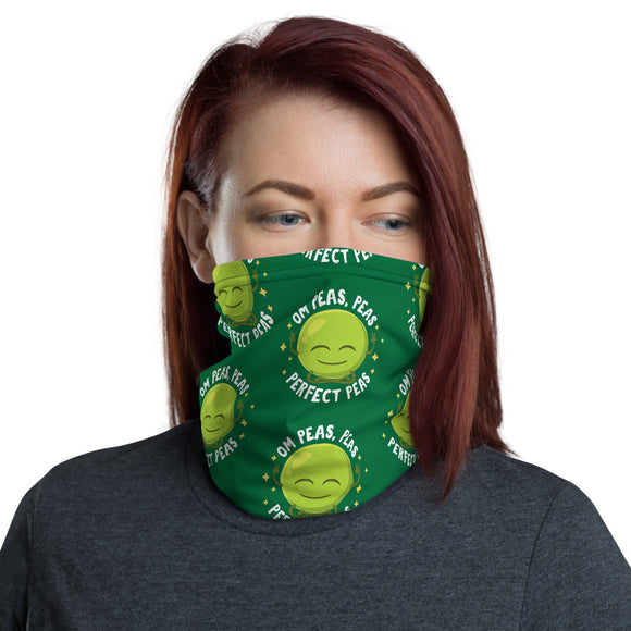 Om Peas Peas Perfect Peas - Washable and Reusable Face Mask - FP64B-FM