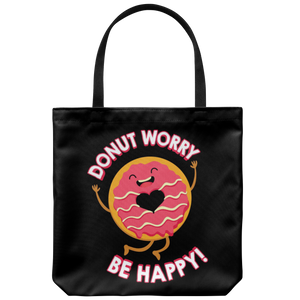 Donut Worry, Be Happy - Totebag - FP06B-TB