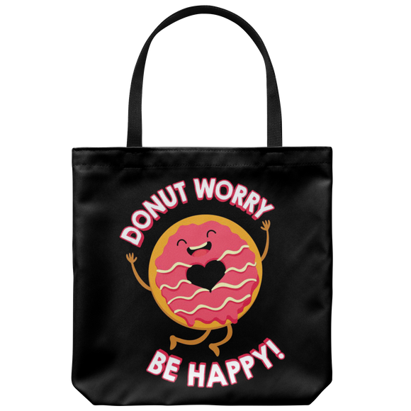 Donut Worry, Be Happy - Totebag - FP06B-TB