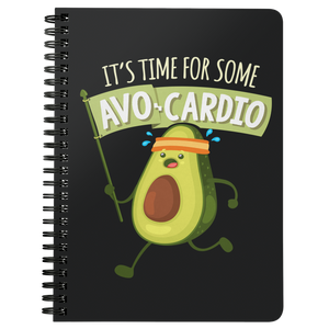 It's Time for Some Avocardio - Spiral Notebook - FP20B-NB