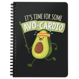 It's Time for Some Avocardio - Spiral Notebook - FP20B-NB