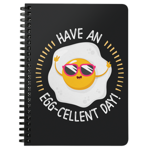 Eggcellent Day - Spiral Notebook - FP34B-NB