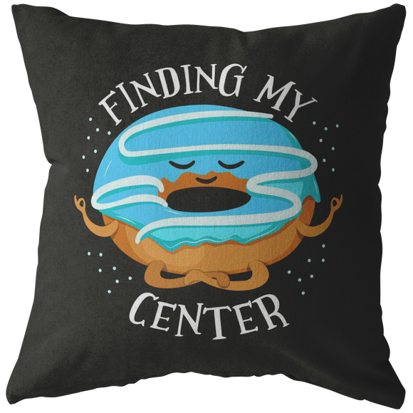 Finding My Center - Throw Pillow - FP59W-THP