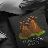 I Lava You A Lot! - Throw Pillow - FP80W-THP