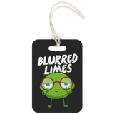 Blurred Limes - Luggage Tag - FP02B-LT