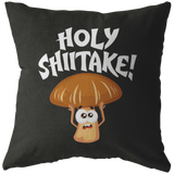 Holy Shiitake - Throw Pillow - FP43W-THP