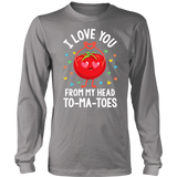 ILY Tomatoes - Adult Shirt, Long Sleeve and Hoodie - FP44B-APAD