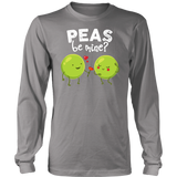 Peas Be Mine - Adult Shirt, Long Sleeve and Hoodie - FP68B-AP