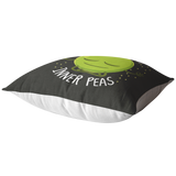 Finding My Inner Peas - Throw Pillow - FP61W-THP