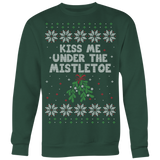 Kiss Me Under the Mistletoe - Ugly Christmas Sweater Shirt Apparel - CM08B-AP