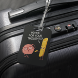 Penne For Your Thoughts - Luggage Tag - FP31B-LT