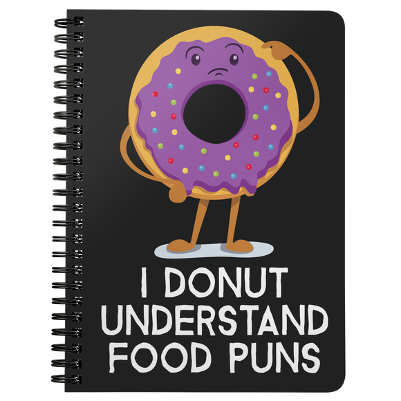 Donut Understand - Spiral Notebook - FP42B-NB