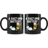 A Salt And Battery - 11oz Black Mug - FP47B-11oz