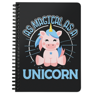 As Magical as a Unicorn - Spiral Notebook - TR27B-NB