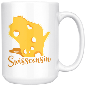 Swissconsin - 15oz White Mug - FP32B-15oz