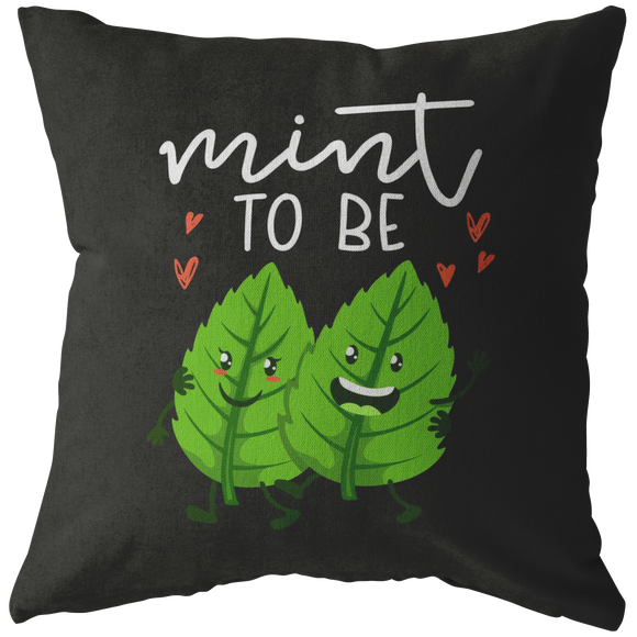 Mint To Be - Throw Pillow - FP28W-THP