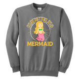 As Beautiful as a Mermaid - Youth, Toddler, Infant and Baby Apparel - TR16B-APKD