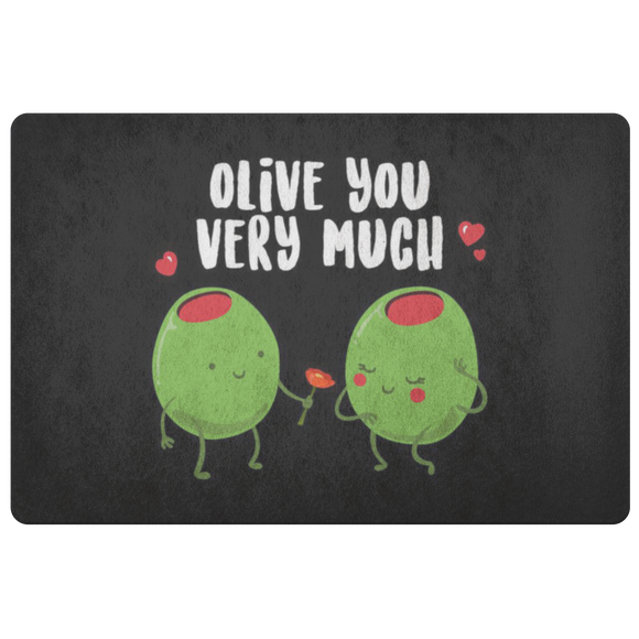 Olive You Very Much - Doormat - FP52W-DRM