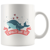 Couple Mug Set - You Octopi My Heart - I Whaley Love You - CP05B-WMG