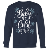 Baby It's Cold Outside - Ugly Christmas Sweater Shirt Apparel - CM24B-AP