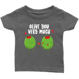 Olive You Very Much - Youth, Toddler, Infant and Baby Apparel - FP52B-APKD