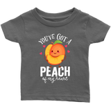 You've Got A Peach Of My Heart - Youth, Toddler, Infant and Baby Apparel - FP57B-APKD