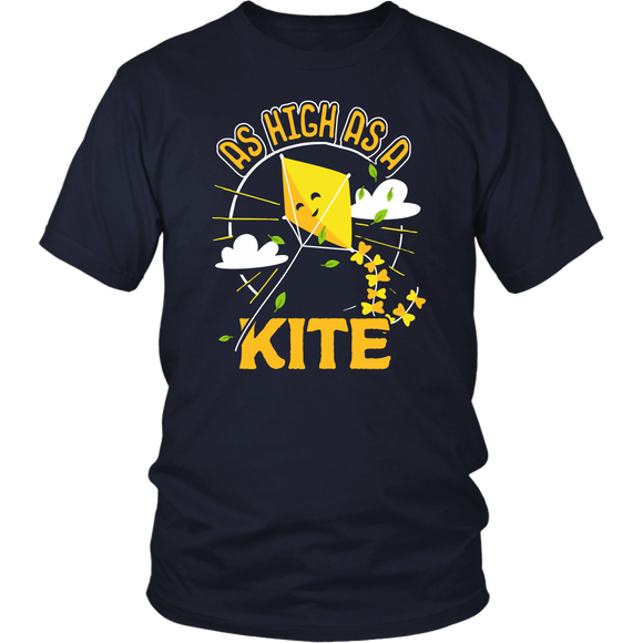 As High as a Kite - Adult Shirt, Long Sleeve and Hoodie - TR12B-APAD