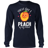 You've Got A Peach Of My Heart - Adult Shirt, Long Sleeve and Hoodie - FP57B-APAD