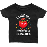 ILY Tomatoes - Youth, Toddler, Infant and Baby Apparel - FP44B-APKD