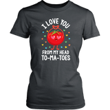 ILY Tomatoes - Adult Shirt, Long Sleeve and Hoodie - FP44B-APAD