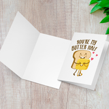 You're My Butter Half - Folded Greeting Card - FP04W-CD