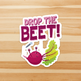 Drop The Beet - Die Cut Sticker - FP07W-ST
