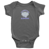 As Clumsy as an Elephant - Youth, Toddler, Infant and Baby Apparel - TR04B-APKD