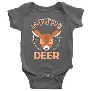 As Fast as a Deer - Youth, Toddler, Infant and Baby Apparel - TR31B-APKD