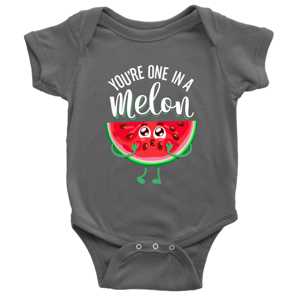 You're One In A Melon - One Piece Baby Bodysuit - FP46W-OPBS