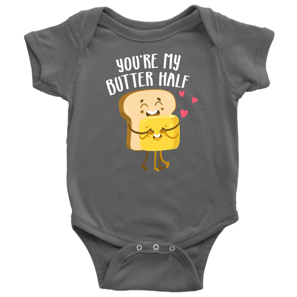 You're My Butter Half - One Piece Baby Bodysuit - FP04W-OPBS