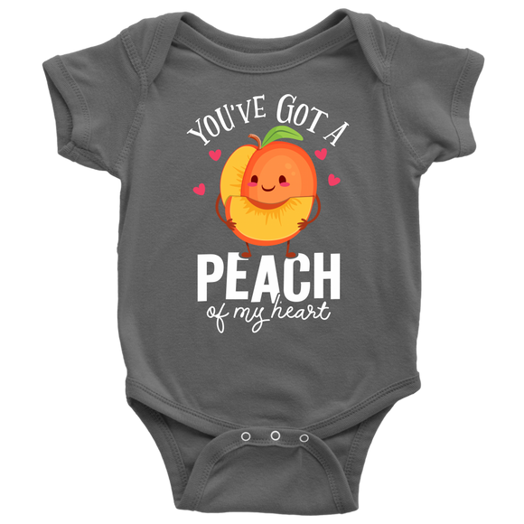 You've Got A Peach Of My Heart - Youth, Toddler, Infant and Baby Apparel - FP57B-APKD