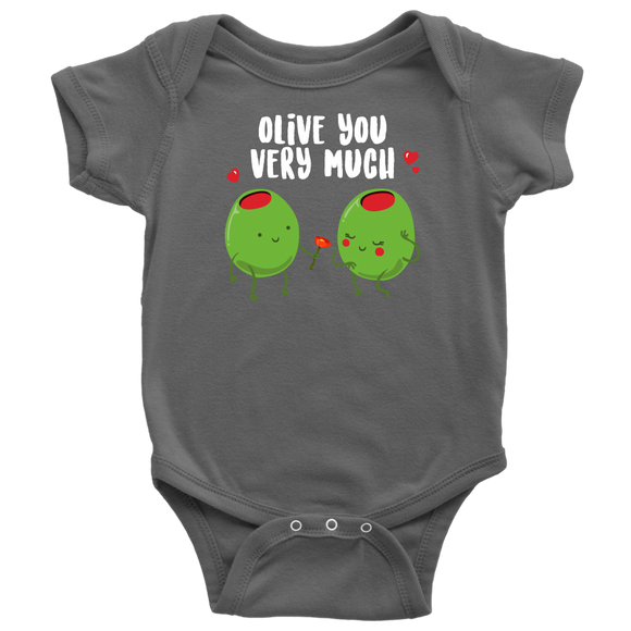 Olive You Very Much - Youth, Toddler, Infant and Baby Apparel - FP52B-APKD