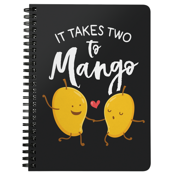 It Takes Two to Mango - Spiral Notebook - FP19B-NB