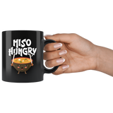Miso Hungry - 11oz Black Mug - FP13B-11oz