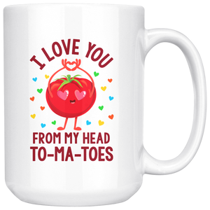 ILY Tomatoes - 15oz White Mug - FP44B-15oz