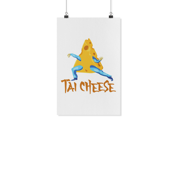 Tai Cheese - White Poster - FP70B-WPT