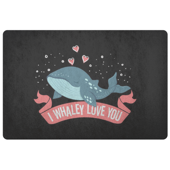 I Whaley Love You - Doormat - FP76W-DRM