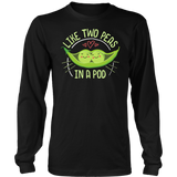 Like Two Peas in a Pod - Adult Shirt, Long Sleeve and Hoodie - TR20B-APAD