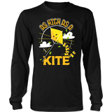 As High as a Kite - Adult Shirt, Long Sleeve and Hoodie - TR12B-APAD