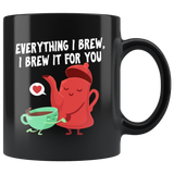 Brew It For You - 11oz Black Mug - FP41B-11oz