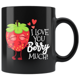 Berry Much - 11oz Black Mug - FP33B-11oz