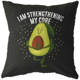 I Am Strengthening My Core - Throw Pillow - FP65W-THP