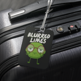 Blurred Limes - Luggage Tag - FP02B-LT